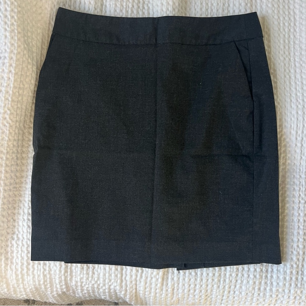 Banana Republic Charcoal Pencil Skirt